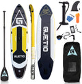 GUETIO Drop Shipping Maga PVC EVA Inflatable Stand up Paddle Board Paddleboards Touring SUP Surfboard