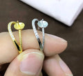 R836 7-8mm Natural Freshwater Pearl Ring Accessory 925 Sterling Silver Adjustable Size Engagement Jewelry Ring for Women