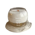 Simplicity Sphere Luxury Scented Clear Glass Candle Jar Elegant Ball-Decorative for Home Decoration for Christmas Valentine's