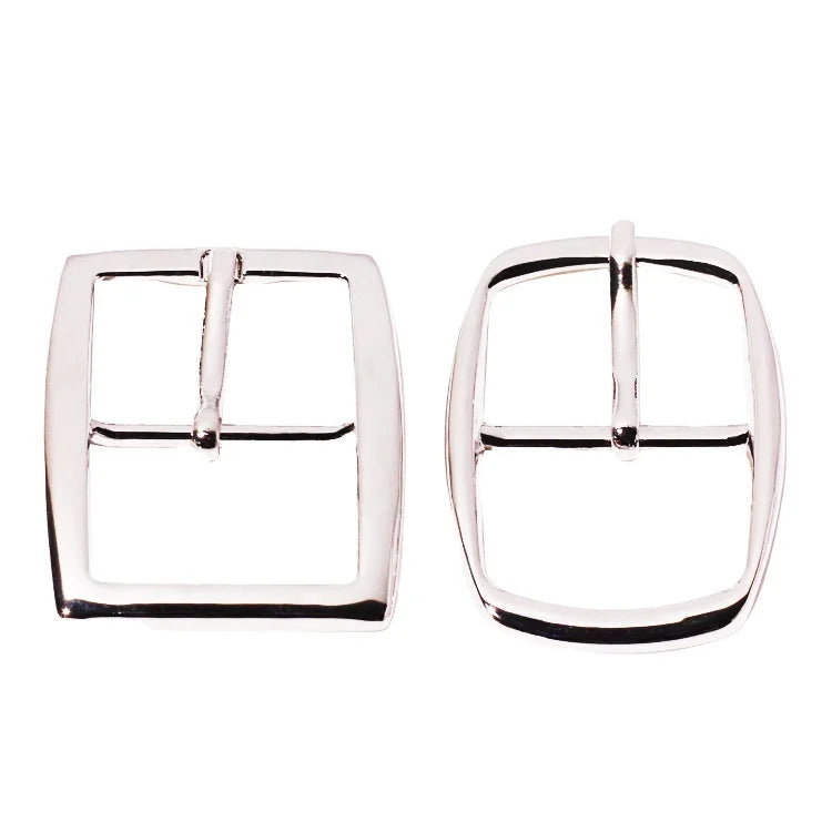 Wholesale Silver Plated Zinc Metal Pin Strap Bule Logo Blanks Handbag Hardware for Bags and Suitcases Belt Bule Design