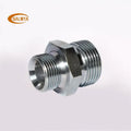 Double Use for 60 Cone Seat SALNYA 1/2 BSP Male to BSP Male Thread Union High Pressure Carbon Steel Hydraulic Adapters Fittings