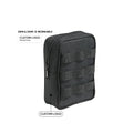 Campingooon Black Color Custom Durable Water Proof  Survival  Canvas Outdoor Portable Camping Storage Bag Small Waist Bag