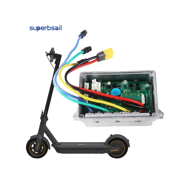 Superbsail E-scooter Controller for Nine Bot KickScooter MAX G30 Electric Scooter Controller Circuit Board Accessories
