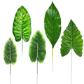 Wholesale Artificial Banana Leaf Tropical Plant Green Hawaiian Luau Party Theme Palm Party Decorations