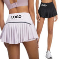 Free Custom Logo Hot Selling Active Fashion Sportswear Aesthetic Mini Pleated Womens Golf Apparel Tennis Skirts