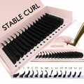 Abonnie Russian Volume Eyelash Extensions Supplies One by One Cashmere Lash Extensions Lash Trays Wholesale Matte Black Cashmere