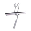 Silicone Metal Squeegee Window Cleaning Shower Wiper Blade Squeegee Wholesale Small Hand Rubber Bathroom Glass Customized Logo