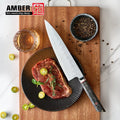 8 Inch Professional VG10 Japanese Knife Gyuto Hand Forged Master Japanese Chef Knives with Wood Handle