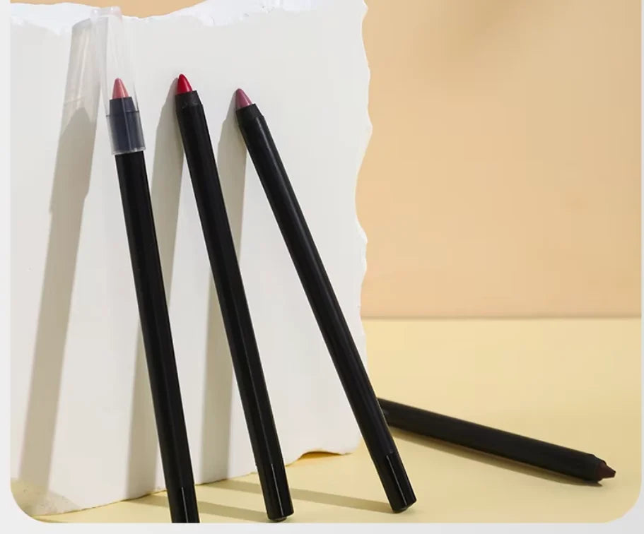 Not Easy to Fade and Dip Cup Matte Lipstick Long Lasting Lip and Eye Gel Liner Pencil Waterproof Private Label No Logo Printed