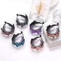 Shiny Rhinestone Hair Claw for Women Big Size Acrylic Fancy Hair Accessory