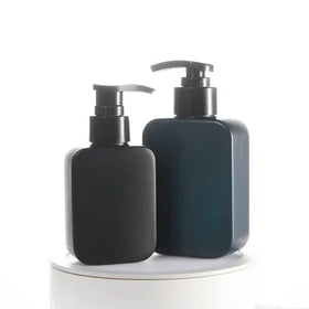 500Ml Plastic Skin Care and Lotion Container for Men Shampoo Packaging Cosmetic Bottle Gold Pump