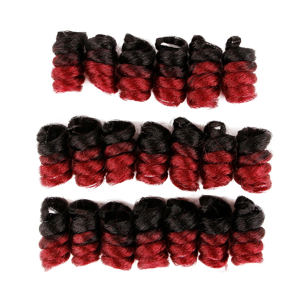 FH Pre Stretched Expression Braiding Hair Synthetic Curly Hair Braids Extensions