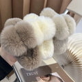 Korea Cute Autumn Winter Hair Claw Large Fluffy Hair Clip Candy Color Shark Clip for Women Hair Accessories
