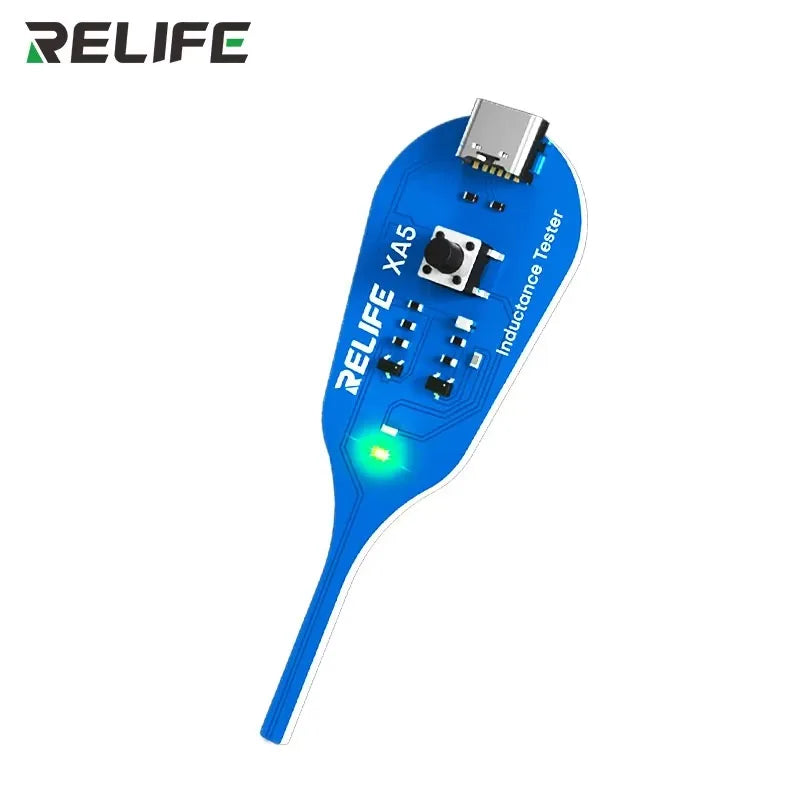 RELIFE XA5 Inductance Tester Quickly Locate the Fault Point for Testing the Quality of Inductors on Electronic Motherboards