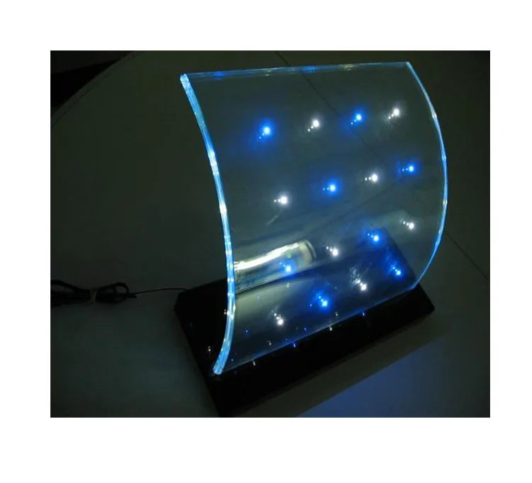 Solid Structure Tempered Wall LED Glass Screen Building Outdoor Kitchen Exterior Living Room Bathroom Dining School Decoration