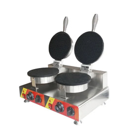 Factory Wholesale Commercial Rotating Bubble Waffle Machine Making Crepe Cone Non-stick Cooking Electric Egg Waffle Maker