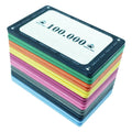 Rectangle Ceramic square Plaques 39g Colored Casino Poker Chips with Value Custom Any Design Can Do Form Professional Suppliers