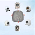 Wholesale Cat Automatic Toilet Smart Self-cleaning Cat Litter Box Open Top Model