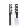 CHENGZHEN HRC70 4-Flute U-Groove Fillet Radius End Mill - High Precision â‰¤0.005mm Tungsten Cobalt RoHS Certified