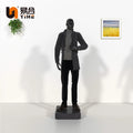 Fashion Display Platform Square Black Detachable Floor Standing Customizable Color Clothing Store Mannequin Pedestal Table