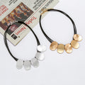 TongLing European Women's Necklace Irregular Vintage Jewelry Necklace Girls Choker Layered Necklace for Daily Life