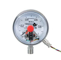 YNXC-100BF -0.1-60MPa Electric Contact Pressure Gauge Stainless Steel Pressure Gauge Shock-resistant Pressure Gauge