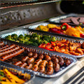 Aluminum Bbq Tray Hot Food Container Aluminium Foil Manufacture of Aluminum Dishes