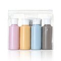 Empty Plastic Refillable Travel or Business Leak Proof Accessories Toiletry Containers for Women and Men Shampoo Bottles