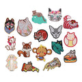 Factory Supply Good Price Elegant Animal Design Iron on Textile Patches for Clothes