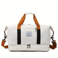 2024 New Oxford Waterproof Portable Fitness Training Duffel Bag Men's & Women's Handbag with Zipper Closure Folding Travel Bag