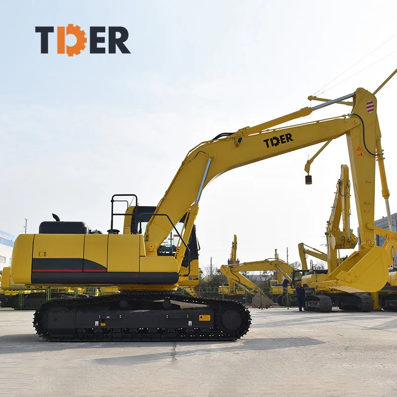 TDER Heavy Equipment 22 Ton 21 Ton Large Crawler Excavator 22t Digger Track Hoe Excavator Machine for Sale