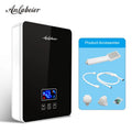 Energy-Saving Smart Tankless Water Heater Touch Control WiFi Remote IPx4 Waterproof LED Display 1-Year Warranty for Shower