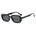STORY KDD13153 Logo Custom Retro Leopard Polygon Sun Glasses UV400 Brown Lenses Shades 2024 New Small Frame Rectangle Sunglasses