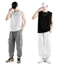 Wholesale 100% Cotton Gym Tank Top for Men Unisex Summer Workout Fitness Casual Style Breathable Knitted Custom 230gsm