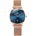 OLEVS Ultra Thin Watches 5869  Watch Women Calendar Mesh Steel Strap Wristwatch Quartz Ladies Watches Clock Relogio Feminino
