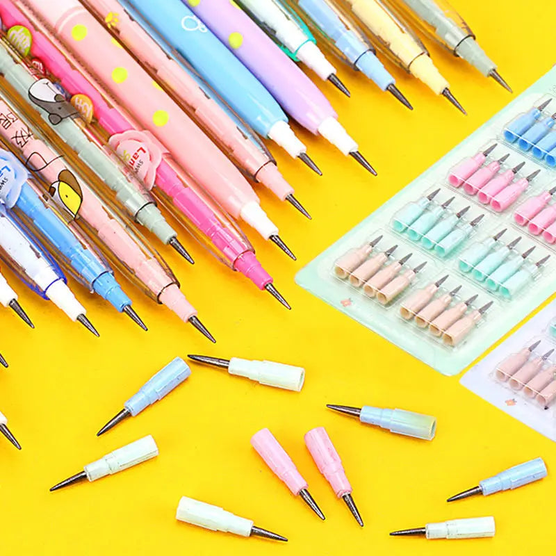 Wholesale Automatic Missile Pen for Students No Sharpening Needed-Children's Standard Pencils with Refill Canile Bullet