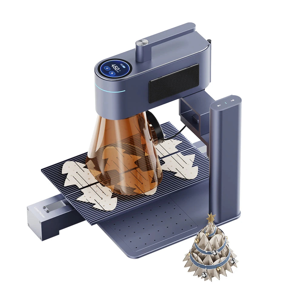 Mini Laser Engraving Machine LP4 Slide Laser Engraver Cutter Wood Metal Plastic Laser Engraving Machines DIY Glass All Material