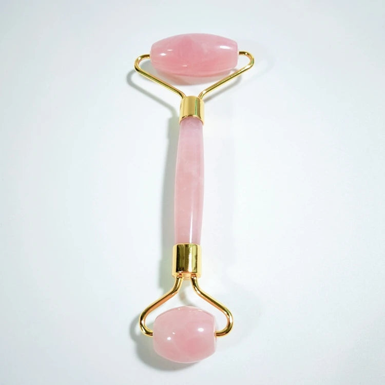 2026 Factory Direct Selling Rose Quartz Jade Roller and Gua Sha Needle