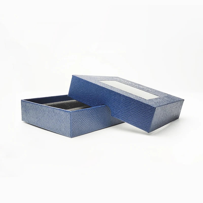 Factory Customized Keychain Chain Holographic Packaging Gift Box Gold Foil Corrugated Board Rigid Boxes Eco-friendly Fur