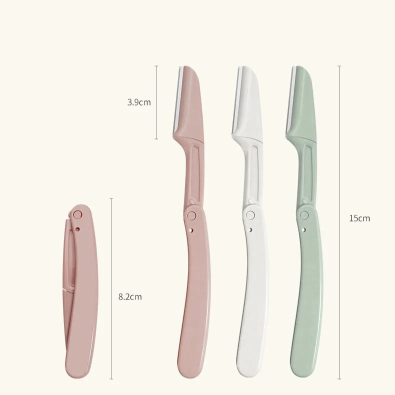 Disposable Women's Beauty Makeup Tools Eyebrow Razor Trimmer Facial Hair Shaper & Shaver Shave Cover