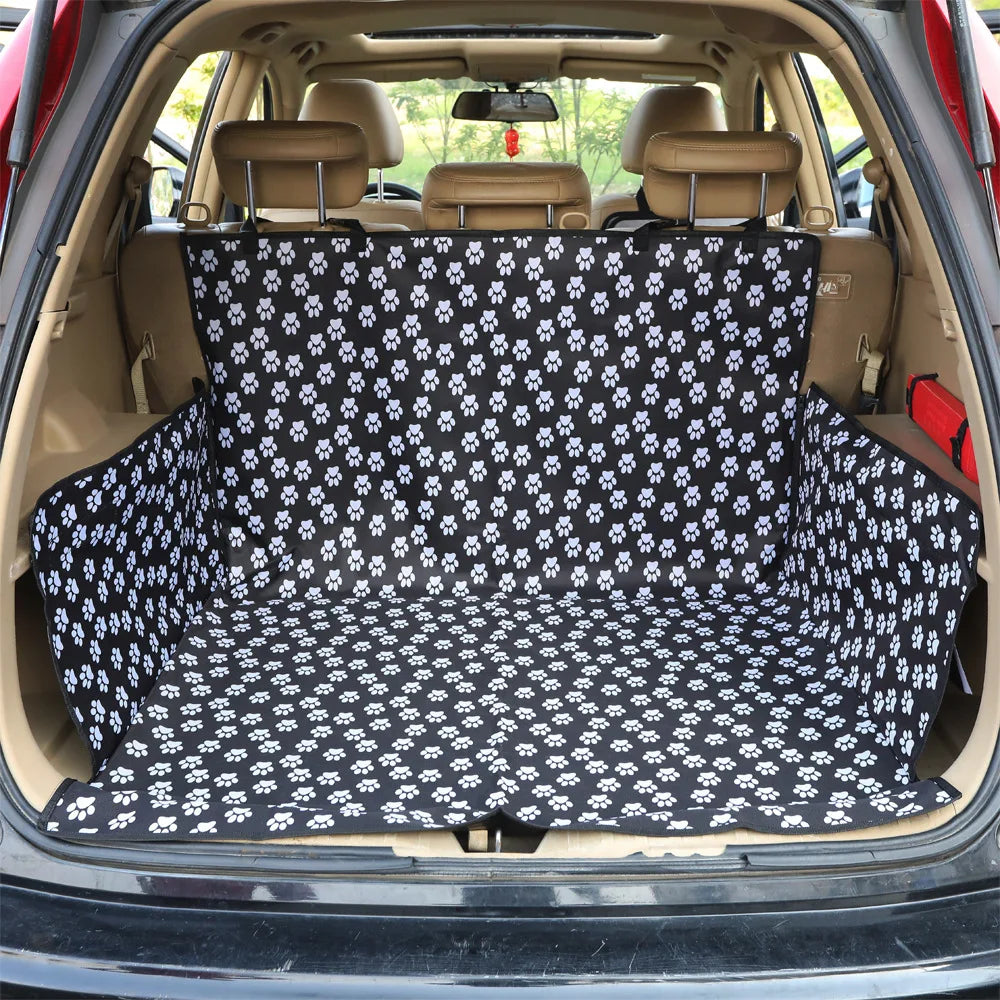 Wholesale Oxford Waterproof Pet Car Cover Dog Car protection Mat