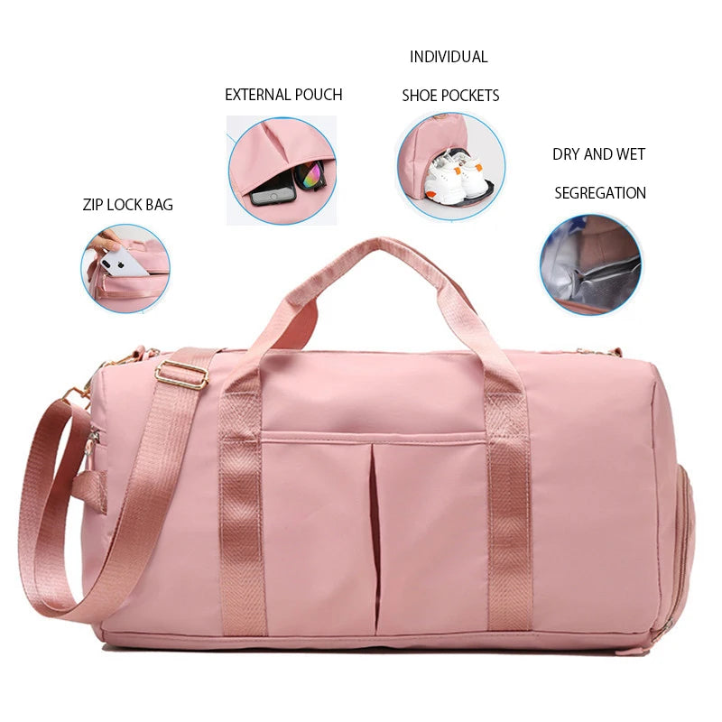 Extra Large Waterproof TPU Mini Gym Bag Eco-Friendly Duffel Travel Dry Duffel Bag with Durable for Outdoor Adventures