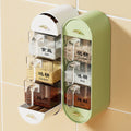 Kitchen Multifunctional Drawer Spice Jars Plastic Box 5 Layer Transparency Sugar Salt Spicy Spice Storage Containers