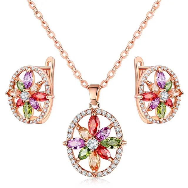 Fashion Pendant Necklaces FashionJewelry Necklaces With Earrings Necklaces for Women Other Wedding Decorations