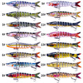Artificial Hard Bait Deep Diving Minnow Lure Freshwater Swimming Trolling Fishing Lure