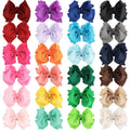 2020 Hand-Made Thread Ribbon Bow Hair Clip Lovely Hair Ornament for Kids Girls