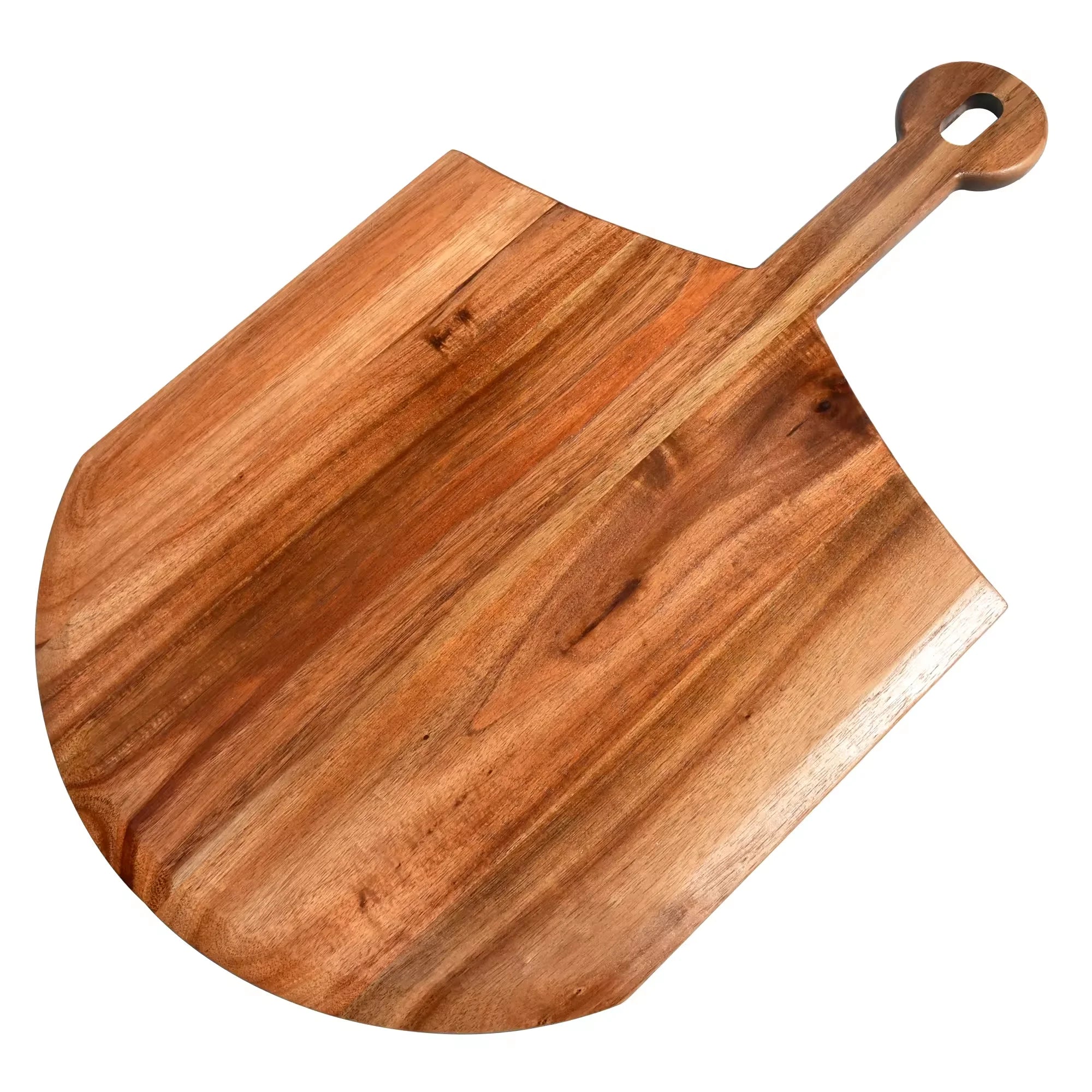 Premium Acacia Wood Chopping Board Pizza Board with Handle for Home and Kitchen