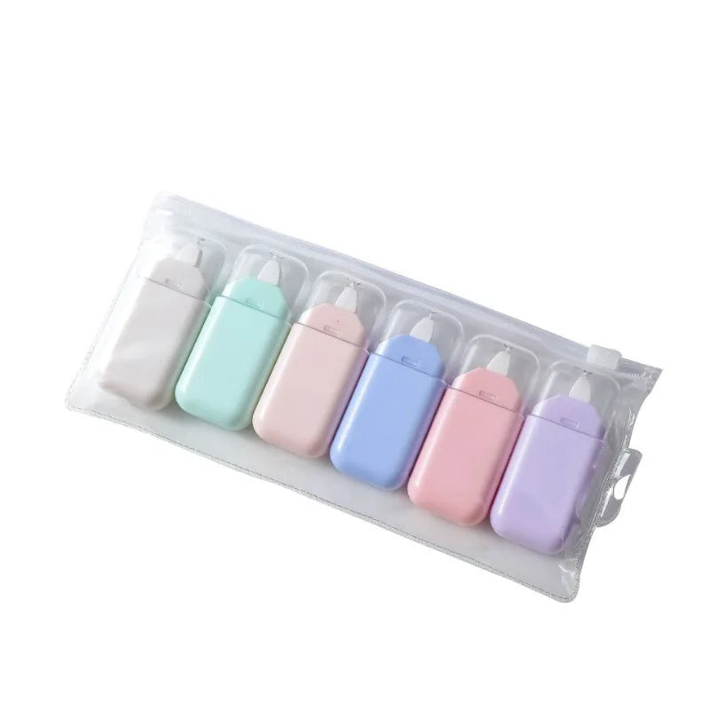 Creative Retro Correction Tape Large Capacity Correction Tape Stationery Correction Tape Set