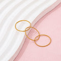 Joolim Jewelry 72 Hours Shipping High End 18K PVD Gold Plated Statement Band Ring for Women Statement