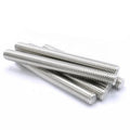 Factory Direct Cheap M9 M11 M12 M16 Double End Threaded Rod 4.8 6.8 Metric Steel Thread Rod with Black Zinc Finish